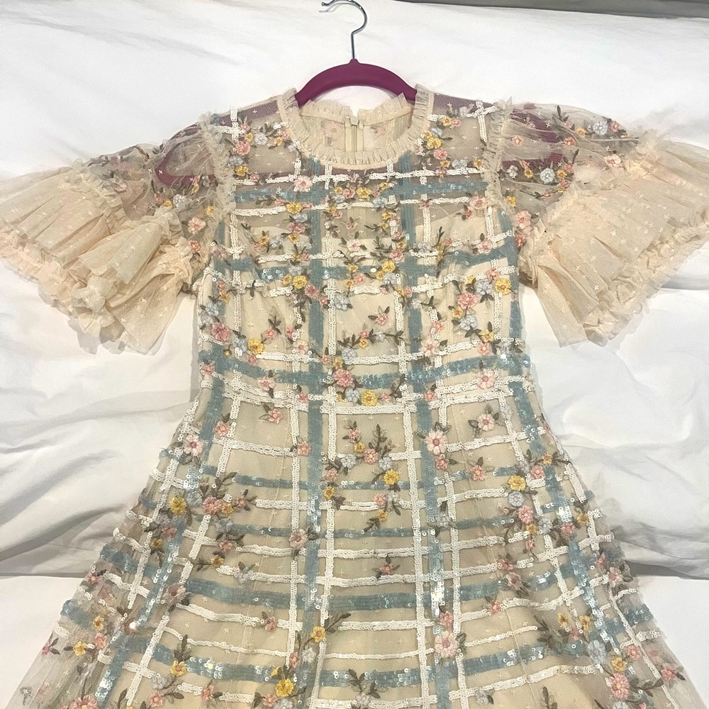 Needle & Thread Antonina Sequin Mini Dress - image 5